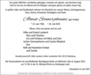 eine Anzeige