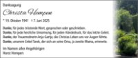 eine Anzeige