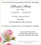 eine Anzeige