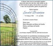 eine Anzeige