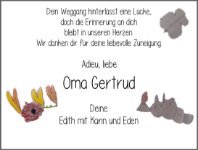 eine Anzeige