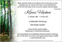 eine Anzeige